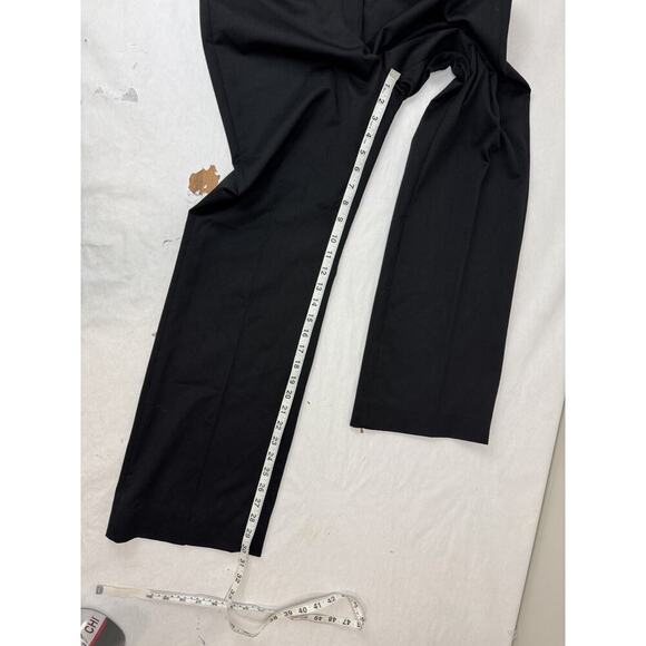 Y2K White House Black Market Work Trousers Bootcut Office Workwear Belted 2S - Picture 4 of 8